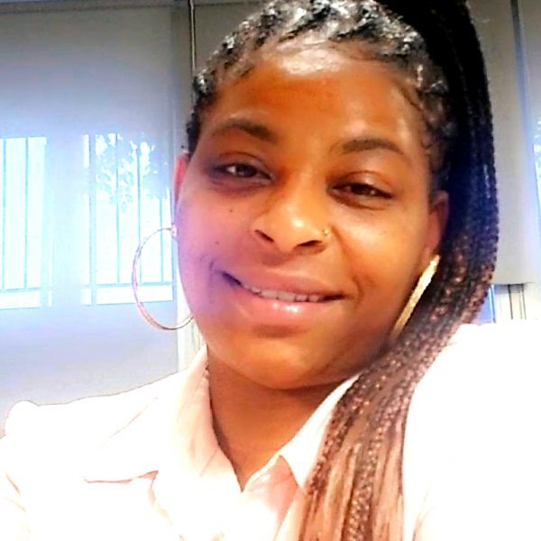 Woman smiling at the camera