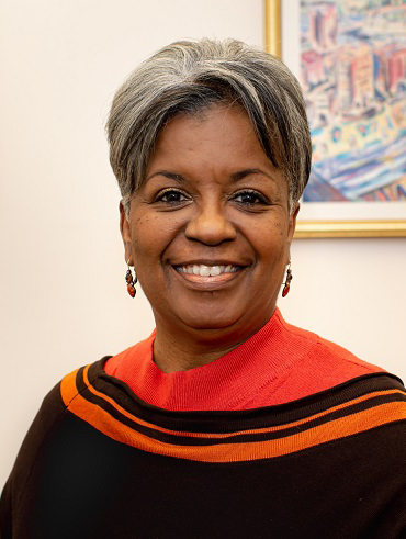 Woman smiling at the camera