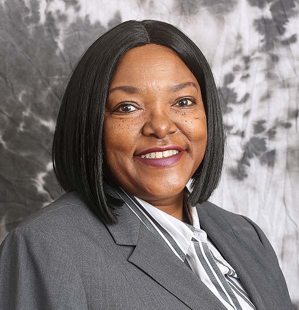Woman smiling at the camera
