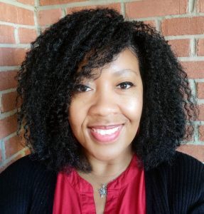 Woman smiling